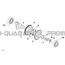 Arbre Équilibrage pour Can-am Toutes les cylindrées 2012 DS 250 NA