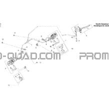 Freins Avants NA pour Can-am Toutes les cylindrées 2012 DS 250 NA
