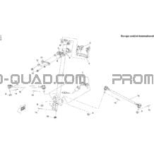 Timonerie De Direction Europe pour Can-am Toutes les cylindrées 2012 DS 250 NA
