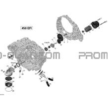 Lubrification Du Moteur pour Can-am Toutes les cylindrées 2012 DS 450EFI STD