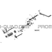 Levier De Vitesses pour Can-am Toutes les cylindrées 2012 DS 450EFI Xxc & Xmx