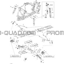 Suspension Avant Xmx pour Can-am Toutes les cylindrées 2012 DS 450EFI Xxc & Xmx