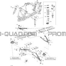 Suspension Avant Xxc pour Can-am Toutes les cylindrées 2012 DS 450EFI Xxc & Xmx