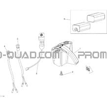 Lumière Indicateur Et Couvercle pour Can-am Toutes les cylindrées 2012 DS 90 X