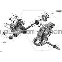 Arbre De Sortie De La Boîte De Vitesses pour Can-am Toutes les cylindrées 2012 Outlander 500EFI STD & XT