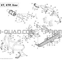 Carrosserie Et Accessoires 4 pour Can-am Toutes les cylindrées 2012 Outlander 500EFI STD & XT