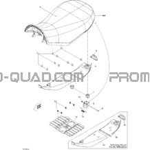 Siège pour Can-am Toutes les cylindrées 2012 Outlander 500EFI STD & XT
