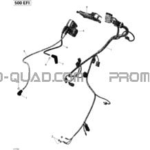 Câblage Moteur Et Module Électronique pour Can-am Toutes les cylindrées 2012 Outlander 500EFI STD & XT