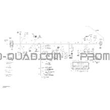 Câblage Principal Europe XT pour Can-am Toutes les cylindrées 2012 Outlander 500EFI STD & XT