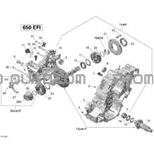 Arbre De Sortie De La Boîte De Vitesses pour Can-am Toutes les cylindrées 2012 Outlander 650EFI STD & XT