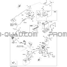 Système Électrique pour Can-am Toutes les cylindrées 2012 Outlander 650EFI STD & XT