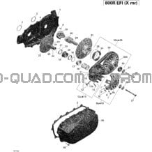 Poulie Menée pour Can-am Toutes les cylindrées 2012 Outlander 800REFI Xmr