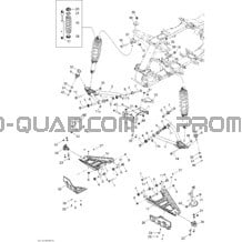 Suspension Avant pour Can-am Toutes les cylindrées 2012 Outlander MAX 800REFI LTD