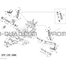 Suspension Arrière pour Can-am Toutes les cylindrées 2012 Outlander MAX 800REFI LTD