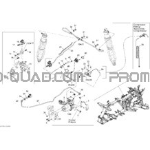 Suspension Arrière XTP pour Can-am Toutes les cylindrées 2012 Outlander MAX 800REFI LTD