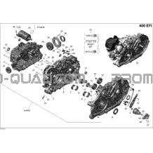 Carter pour Can-am Toutes les cylindrées 2012 Outlander Max STD