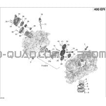 Lubrification Du Moteur pour Can-am Toutes les cylindrées 2012 Outlander Max STD
