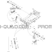Suspension Arrière pour Can-am Toutes les cylindrées 2012 Outlander Max STD