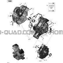 Carter pour Can-am Toutes les cylindrées 2012 Outlander STD