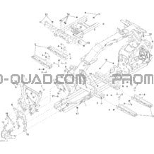 Châssis pour Can-am Toutes les cylindrées 2012 Outlander STD