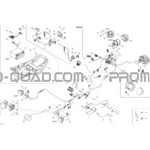 Système Électrique pour Can-am Toutes les cylindrées 2012 Outlander STD