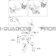 Direction pour Can-am Toutes les cylindrées 2012 Outlander STD