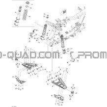 Suspension Avant pour Can-am Toutes les cylindrées 2012 Outlander STD
