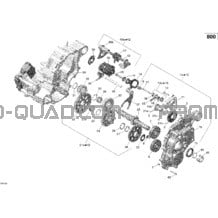 Boîte De Vitesses Et Composantes pour Can-am Toutes les cylindrées 2012 Outlander STD