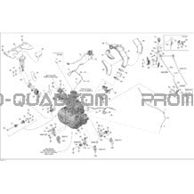 Moteur pour Can-am Toutes les cylindrées 2012 Outlander STD