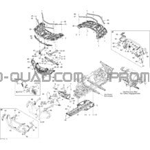 Carrosserie Et Accessoires 2 pour Can-am Toutes les cylindrées 2012 Outlander STD