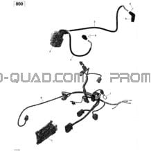 Engine Harness And Electronic Module Outlander pour Can-am Toutes les cylindrées 2012 Outlander STD