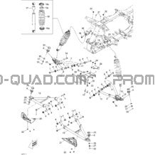 Suspension Avant pour Can-am Toutes les cylindrées 2012 Renagade 500EFI STD