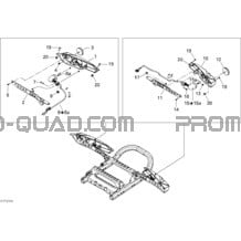 Carrosserie Et Accessoires 4 pour Can-am Toutes les cylindrées 2012 Renagade 500EFI STD
