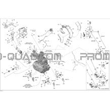 Moteur pour Can-am Toutes les cylindrées 2012 Renegade STD