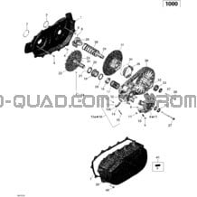 Poulie Menée pour Can-am Toutes les cylindrées 2012 Renegade STD