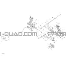 Suspension Avant pour Can-am Toutes les cylindrées 2012 Commander LTD