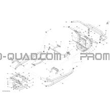 Châssis pour Can-am Toutes les cylindrées 2012 Commander LTD