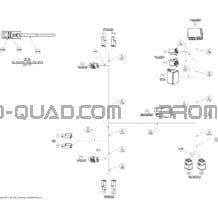 Câblage Principal Europe pour Can-am Toutes les cylindrées 2012 Commander LTD