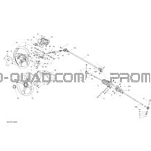 Direction pour Can-am Toutes les cylindrées 2012 Commander STD