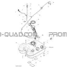Système Alimentation pour Can-am Toutes les cylindrées 2012 Commander STD