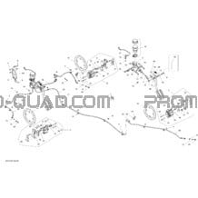 Freins pour Can-am Toutes les cylindrées 2012 Commander STD