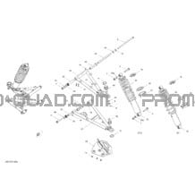 Suspension Avant STD pour Can-am Toutes les cylindrées 2012 Commander STD