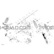 Suspension Avant X Model pour Can-am Toutes les cylindrées 2012 Commander STD