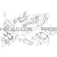 Carrosserie Et Accessoires pour Can-am Toutes les cylindrées 2012 Commander STD