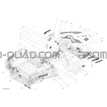 Décalques pour Can-am Toutes les cylindrées 2012 Commander STD
