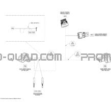 Câblage Électrique Rear pour Can-am Toutes les cylindrées 2012 Commander STD