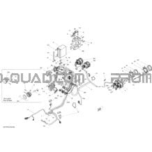 Système Électrique pour Can-am Toutes les cylindrées 2012 Commander STD