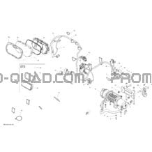 Système Électrique STD pour Can-am Toutes les cylindrées 2012 Commander STD