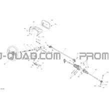 Direction pour Can-am Toutes les cylindrées 2013 Commander (Electric 9Kw) STD