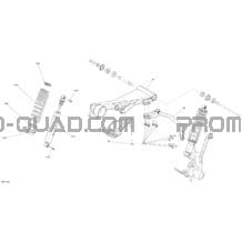 Suspension Arrière pour Can-am Toutes les cylindrées 2013 Commander (Electric 9Kw) STD